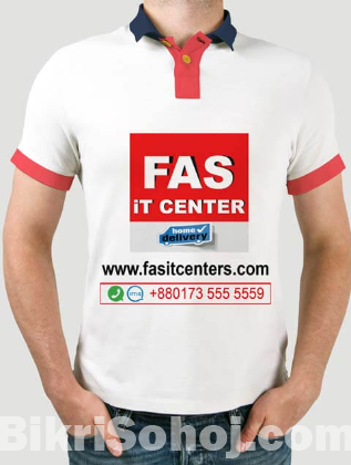 School, College & Office T Shirt Printing BD Custom Print